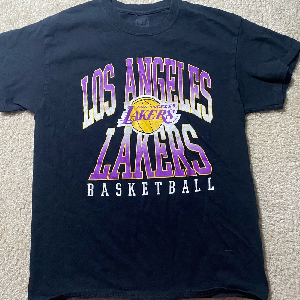 Black Ultra Game Los Angeles Lakers Tshirt. Womens Medium